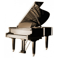 Рояль August Foerster 190 walnut bright polished Изображение