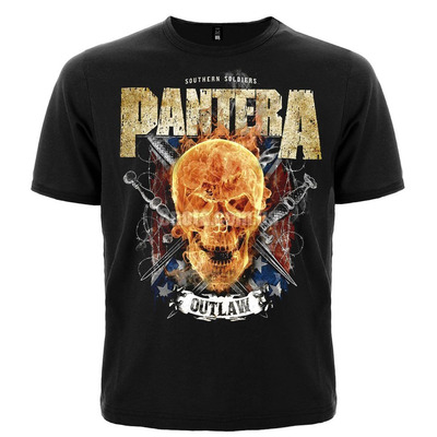 Футболка Pantera (flamming skull) Изображение