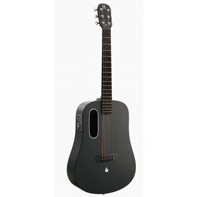 Електроакустична гітара з вбудованими ефектами Blue Lava (36") Midnight Black Зображення