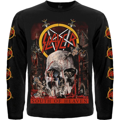 Футболка з довгим рукавом Slayer "South of Heaven" Зображення