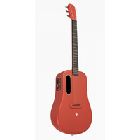 Электроакустическая гитара со встроенными эффектами Lava Me 3 (36") Red Изображение