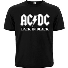 Футболка AC/DC "Back In Black" (Big Logo) Изображение