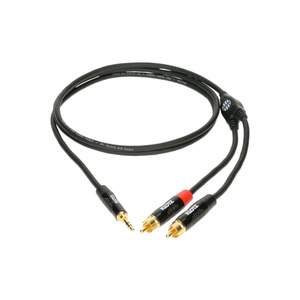 Кабель коммутационный Klotz Minilink Pro Y-Cable Black 1.5 m (KY7-150) Изображение
