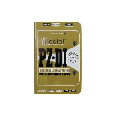 RADIAL PZ-DI - активний DI-box для п'єзодатчиків Зображення