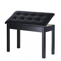 Банкетка Alfabeto DBENCH-2ST (Black) Зображення