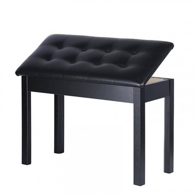 Банкетка Alfabeto DBENCH-2ST (Black) Зображення