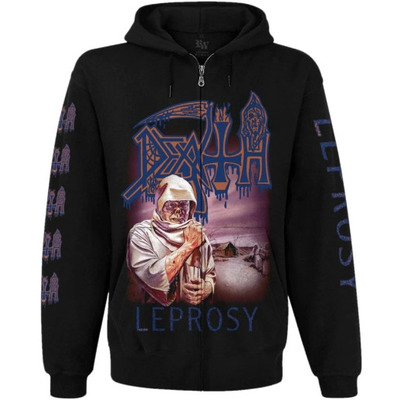 Худі Death "Leprosy" на блискавці Зображення