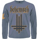 Футболка с длинным рукавом Behemoth "Inverted Cross" (серая) Изображение