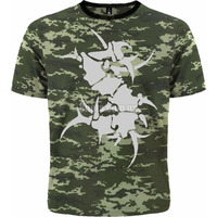 Футболка Sepultura (logo) (пиксельный камуфляж) Изображение