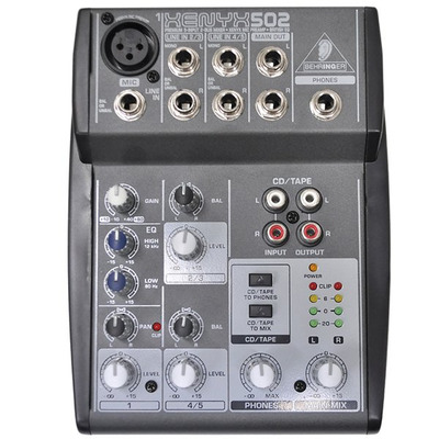 Микшерный пульт Behringer XENYX502 Изображение