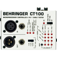 Тестер з для перевірки кабелів Behringer CT100 Зображення