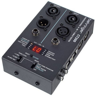 Тестер с для проверки кабелей Behringer CT200 Изображение