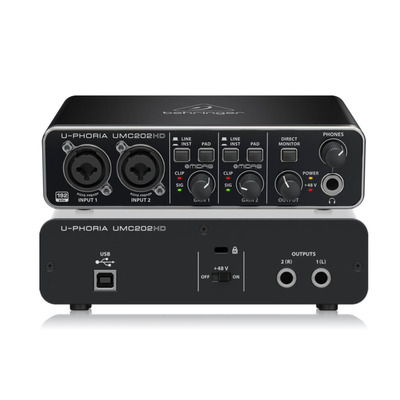 Аудиоинтерфейс Behringer UMC202HD Изображение