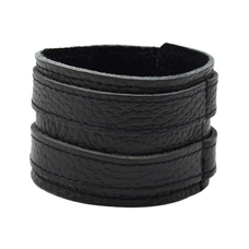 Браслет шкіряний із двома ремінцями (bfl-010) Изображение