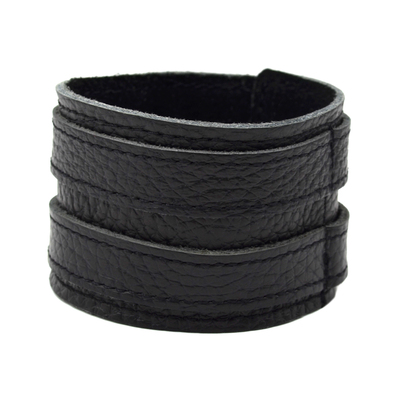 Браслет шкіряний із двома ремінцями (bfl-010) Зображення