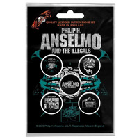 Подарочный набор значков PHIL ANSELMO & THE ILLEGALS - BRAIN (iol-026) Изображение