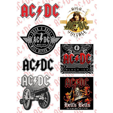Стикерпак AC/DC (album covers) Изображение