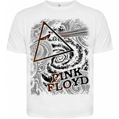 Футболка Pink Floyd "Dark Side of the Moon" (vintage) (біла) Зображення