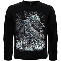 Футболка с длинным рукавом Dragon In Chains Изображение