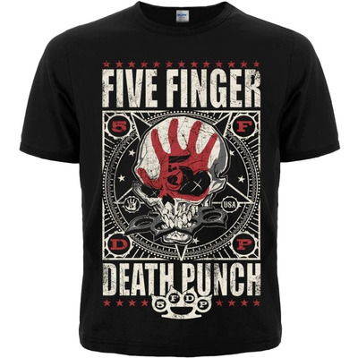 Футболка Five Finger Death Punch "Knucklehead" (black) Зображення