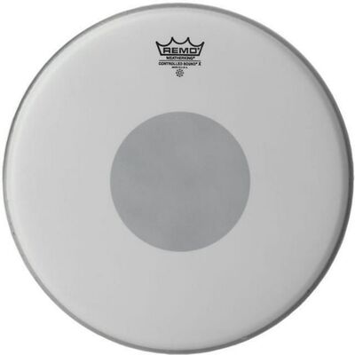 Пластик REMO CX-0110-10 BAT/ CONT SOUND X/COATED 10" BK DOT BOTTOM Зображення