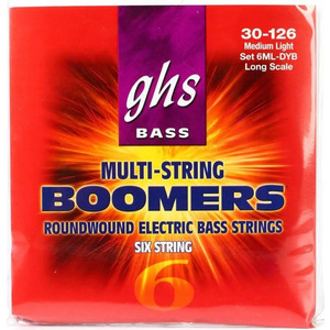 Струны для бас-гитары GHS 6ML DYB Изображение