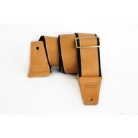 Гітарний ремінь Tropaeis Leather Crazy Rock (yellow) Зображення