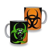 Чашка Biohazard (противогаз) Изображение