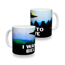 Чашка I Want To Believe Изображение
