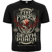 Футболка Five Finger Death Punch (100% Pure Brewed in Las Vegas) Изображение