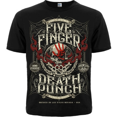 Футболка Five Finger Death Punch (100% Pure Brewed in Las Vegas) Изображение
