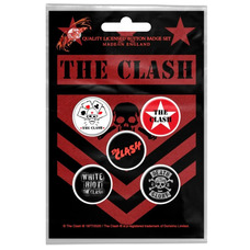 Подарунковий набір значків THE CLASH - LONDON CALLING (iol-031) Зображення