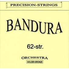 Струны для бандуры SOLID БНД62-30207GB, 62 струны, латунь Изображение