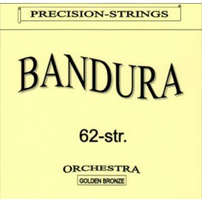Струны для бандуры SOLID БНД62-30207GB, 62 струны, латунь Изображение