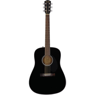 Акустическая гитара Fender CD-60S Black Изображение