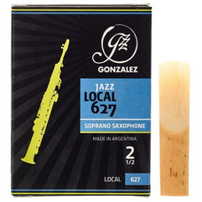 Трость для сопрано саксофон Gonzalez Soprano Sax Local 627 Jazz 2 1/2 Изображение