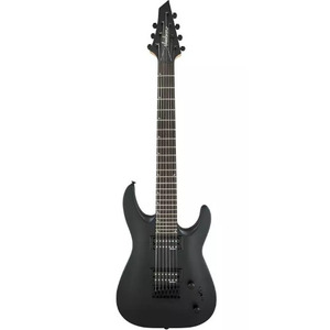 Електрогітара Jackson JS22-7 Dinky AH Satin Black Зображення