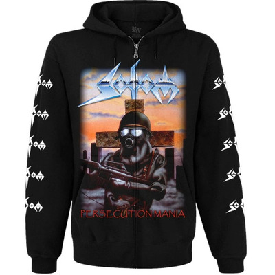 Худі Sodom "Persecution Mania" на блискавці Зображення