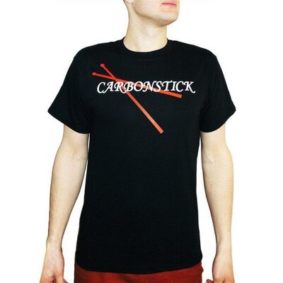 Футболка CARBOSTICS чорна, розмір L Зображення