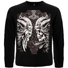 Футболка з довгим рукавом Viking With Skull Зображення