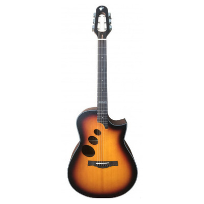 Акустическая гитара Alfabeto Gamma (Sunburst) + чехол Изображение