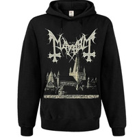 Худи Mayhem "De Mysteriis Dom Sathanas" (без молнии) Изображение