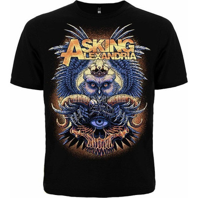 Футболка Asking Alexandria (сова) Зображення