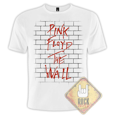 Футболка Pink Floyd "The Wall" (бiла) Зображення