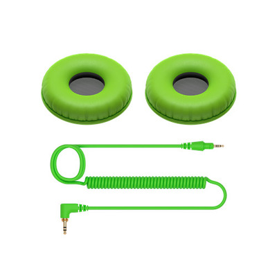 Спиральный кабель и амбушюры для наушников PIONEER HDJ-CUE1 (HC-CP08-G) Изображение