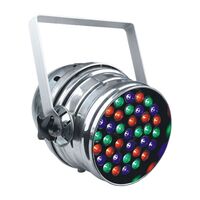 CIM SI-018G LED PAR 64 (10 R/10 G/10 B/6 Amber *3W, RGB+ Amber, DMX Изображение
