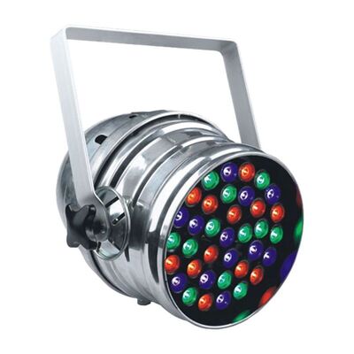 CIM SI-018G LED PAR 64 (10 R/10 G/10 B/6 Amber *3W, RGB+ Amber, DMX Изображение