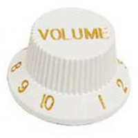 DR PARTS PNB1/V/WT - ручка Volume для гітари Зображення