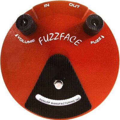 Педаль ефектів Dunlop JDF2 Fuzz Face Distortion Зображення