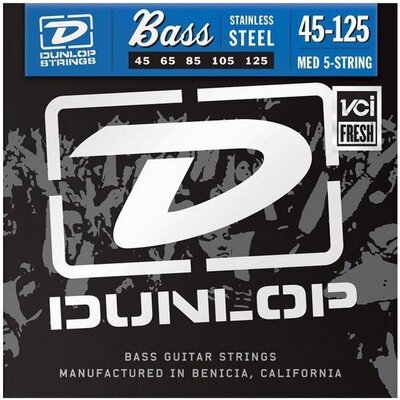 Струны для бас-гитары Dunlop DBS45125 Изображение